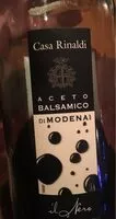 Mängden socker i Aceto Balsamico Modena Casa Rinaldi 1 L, 1 Bouteille