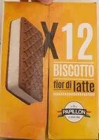 Mängden socker i Biscotto fior di latte x 12