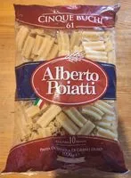 Mängden socker i Pasta Cinque buchi 61