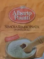 Mängden socker i Semola rimacinata di grano duro