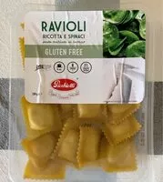 Mängden socker i Ravioli ricotta e spinaci gluten free