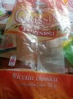 Mängden socker i Grissini Torinesi