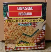 Mängden socker i Erbazzone Reggiano