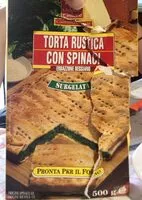Mängden socker i Torta rustica con spinaci