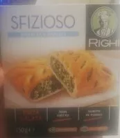 Mängden socker i Sfizioso ricotta e spinaci