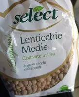 Mängden socker i Lenticchie medie