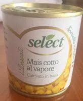 Mängden socker i Mais cotto a vapore