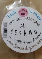 Mängden socker i Grissini gardesani al sesamo