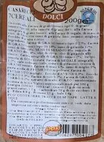 Mängden socker i Caserecci 7 Cereali