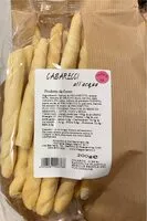 Mängden socker i Grissini casarecci all’acqua