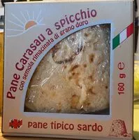 Mängden socker i Pane carasau a spicchio