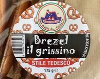Mängden socker i Brezel il grissino