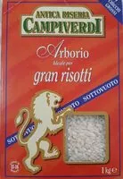 Mängden socker i Riso arborio