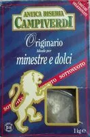 Mängden socker i Riso Originario