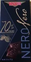 Mängden socker i Chocolat Nero 70% cacao
