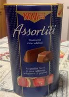 Mängden socker i Cioccolatini assortiti