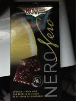 Mängden socker i Nero Nero Extra Fondente con Scorzette di Limone