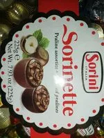 Mängden socker i Sorinette