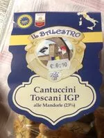 Mängden socker i Cantuccini Toscani IGP