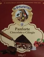 Mängden socker i Panforte Cioccolato e Ciliegie