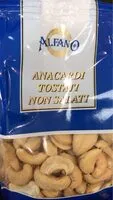 Mängden socker i Anarcadi tostati non salati