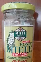 Mängden socker i Miele d'acacia
