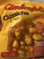 Mängden socker i Ambrosoli caramelle al miele