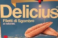 Mängden socker i Filetti di sgombro al naturale