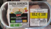 Mängden socker i Buona domenica