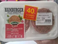 Mängden socker i Hamburger alle erbette