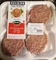 Mängden socker i Hamburger alle erbette