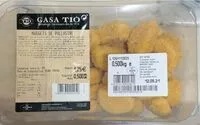 Mängden socker i nuggets de pollastre