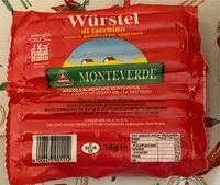 Mängden socker i Würstel di tacchino senza polifosfati aggiunti