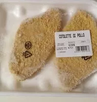 Mängden socker i Cotolette di pollo