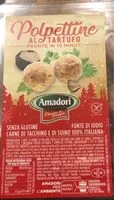 Mängden socker i Polpette al tartufo