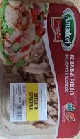 Mängden socker i Kebab di pollo