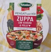 Mängden socker i Zuppa con verdure e pollo