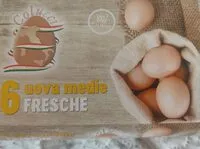 Mängden socker i 6 uova fresche medie