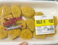 Mängden socker i Cricche bocconcini di pollo