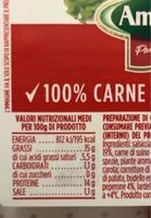 Mängden socker i Spiedini sottili