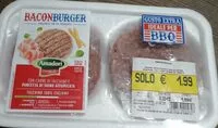 Mängden socker i Baconburger