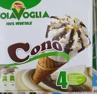 Mängden socker i Cono SoiaVoglia