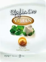 Mängden socker i Sfoglia oro tortelloni ricotta e spnaci