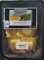 Mängden socker i Granravioli agli asparagi