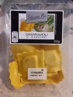 Mängden socker i Granravioli ai carciofi