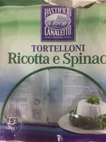 Mängden socker i Tortelloni ricotta e spinaci