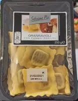 Mängden socker i Gran ravioli con funghi porcini