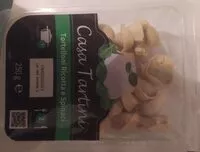 Mängden socker i Tortelloni ricotta e spinaci