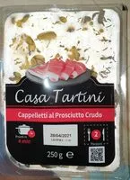 Mängden socker i Cappelletti al prosciutto crudo