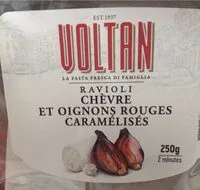Mängden socker i Ravioli chèvre et oignons rouges caramélisés